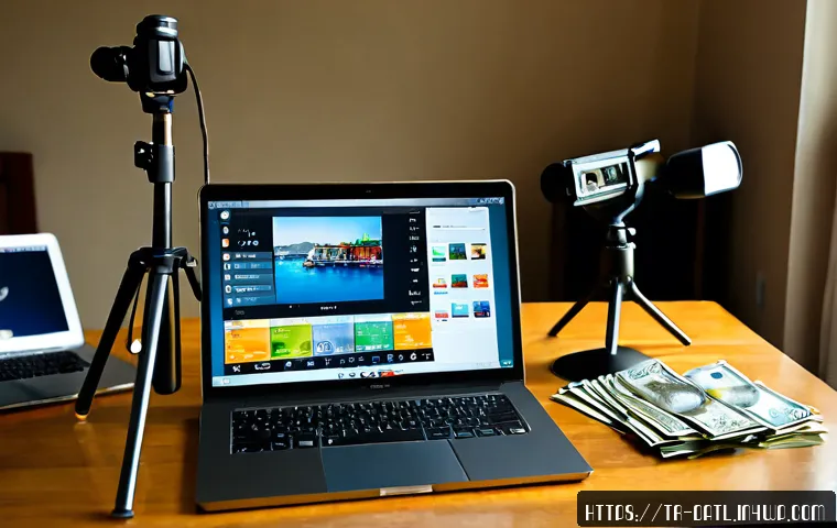 Home 17 디지털 제작자 운동의 주요 플랫폼 비교 - Photorealistic editorial scene of a Turkish digital creator comparing three content creation workflo...